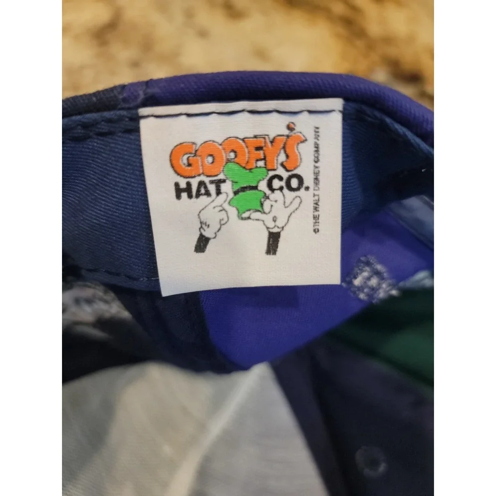 Mickey Mouse Goofy's Hat Co 1990's Disneyland SnapBack Cap Hat USA Made Vintage